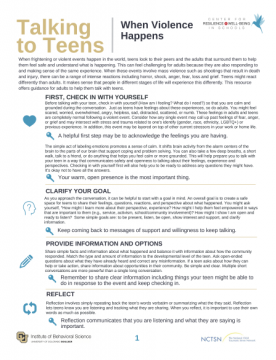 Teen Related Resources The